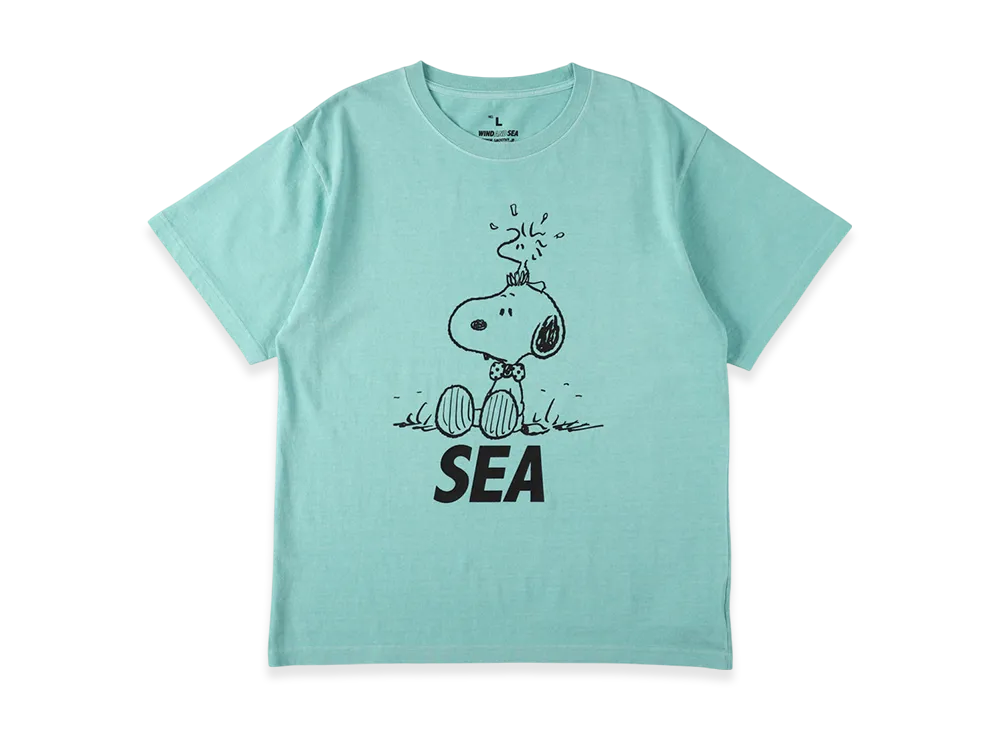WIND AND SEA x SMOOTHY PGT Snoopy Tee "Sax"