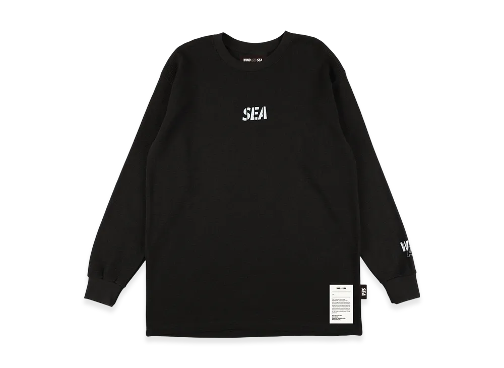 WIND AND SEA Thermal L/S Tee "Black"