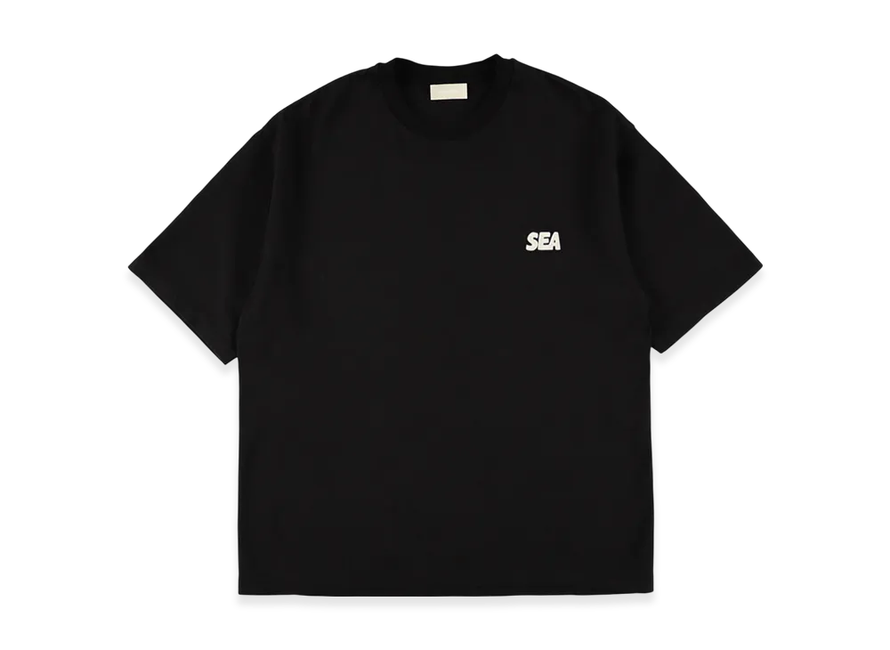 WIND AND SEA Lotus Cozy Tee "Black"
