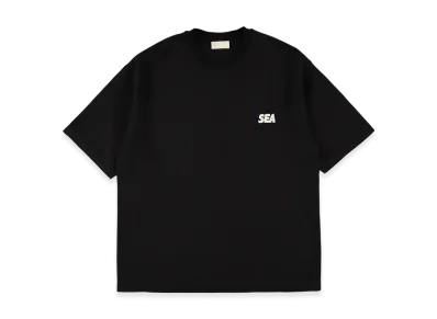 WIND AND SEA Lotus Cozy Tee "Black"