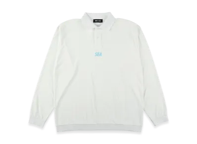 WIND AND SEA CT (Anti Seethrough) L/S Polo "White"