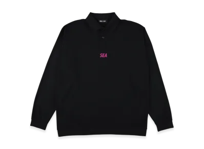 WIND AND SEA CT (Anti Seethrough) L/S Polo "BlackPink"