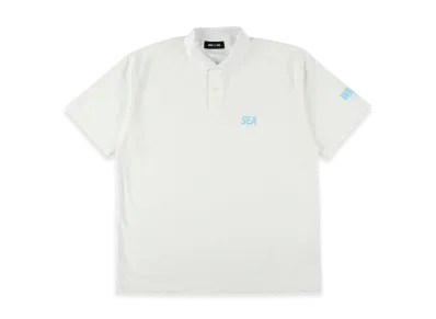 WIND AND SEA CT (Anti Seethrough) S/S Polo "White"
