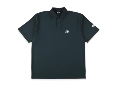 WIND AND SEA CT (Anti Seethrough) S/S Polo "SleteBlue"