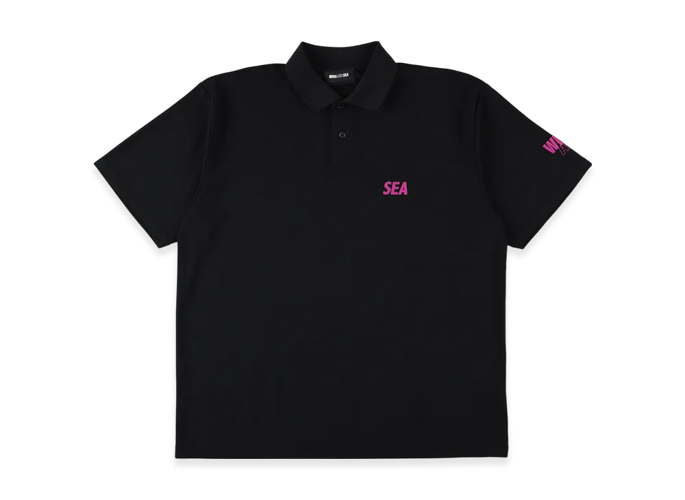 WIND AND SEA CT (Anti Seethrough) S/S Polo "BlackPink"