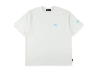 WIND AND SEA CT Crewneck (Cordura(R)) S/S Tee "White"