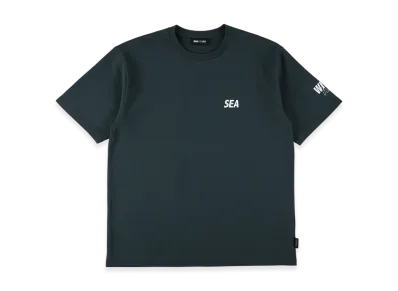 WIND AND SEA CT Crewneck (Cordura(R)) S/S Tee "SleteBlue"