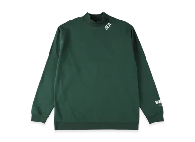 WIND AND SEA CT Mockneck (Cordura(R)) L/S Tee "Green"