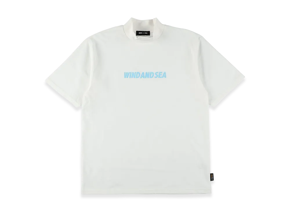 WIND AND SEA CT Mockneck (Cordura(R)) S/S Tee "White"