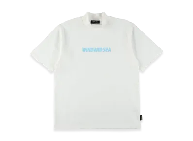 WIND AND SEA CT Mockneck (Cordura(R)) S/S Tee "White"