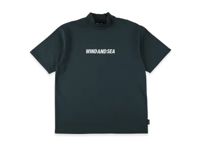 WIND AND SEA CT Mockneck (Cordura(R)) S/S Tee "SleteBlue"