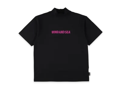 WIND AND SEA CT Mockneck (Cordura(R)) S/S Tee "BlackPink"
