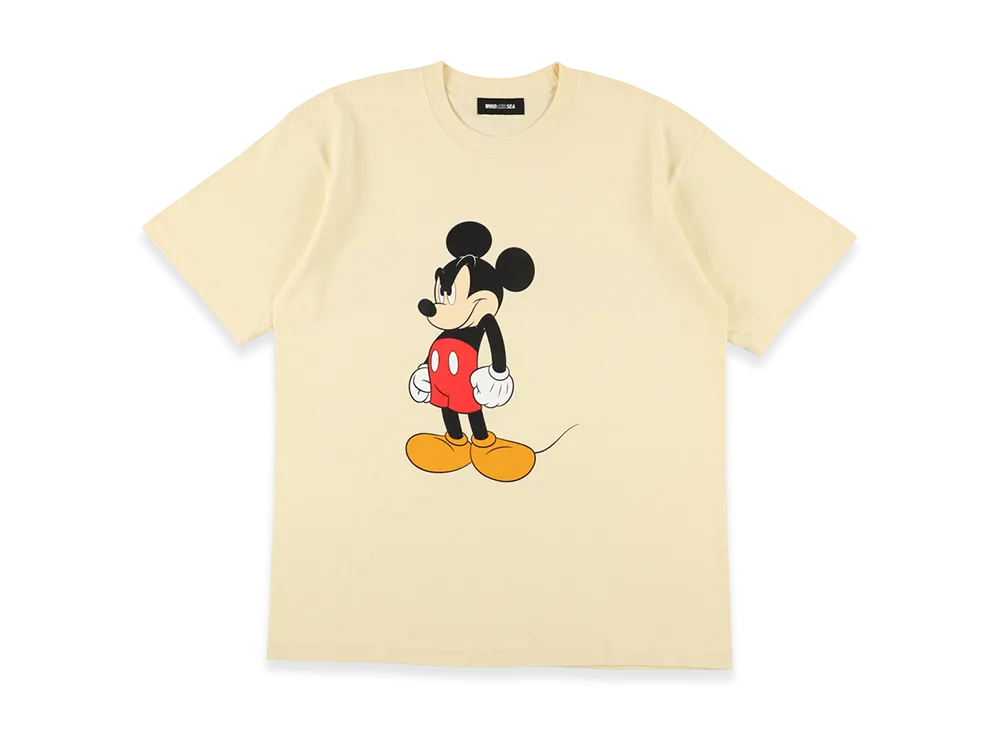 WIND AND SEA×Disney コラボtシャツ Mサイズ MICKEY / ANGRY S/S TEE – WIND AND SEA