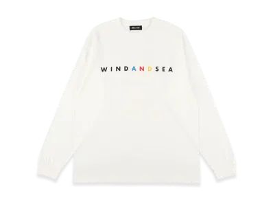 WIND AND SEA Mickey / L/S Tee "White"
