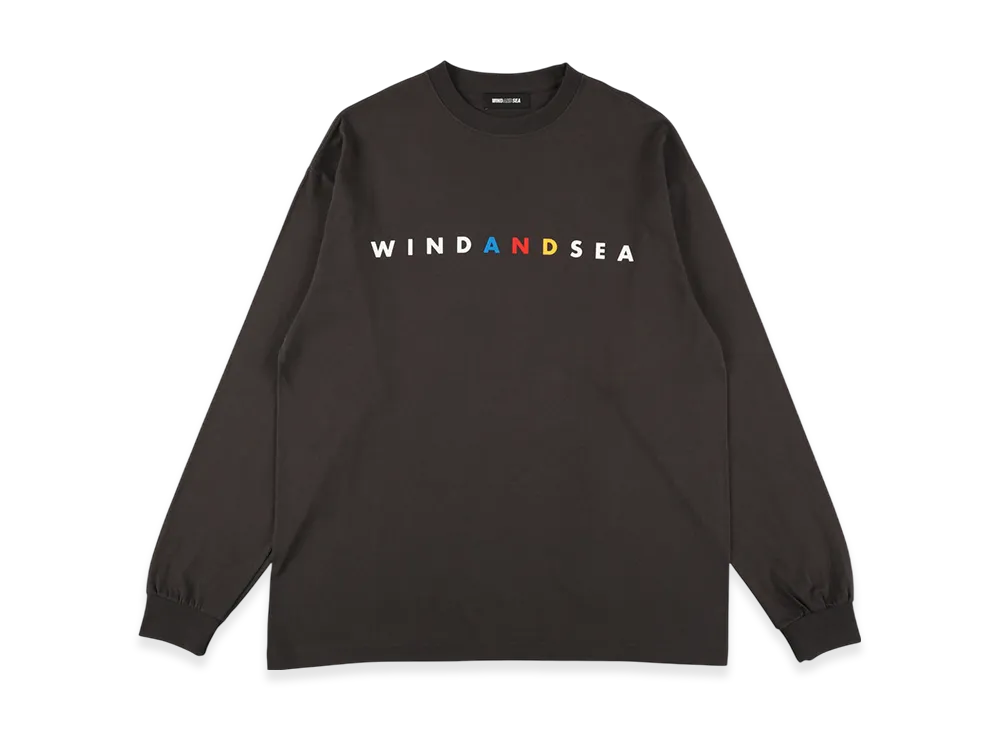 WIND AND SEA Mickey / L/S Tee "Black"