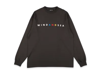 WIND AND SEA Mickey / L/S Tee "Black"