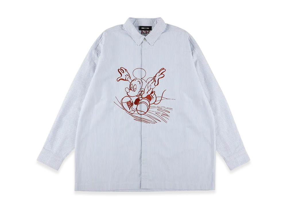 WIND AND SEA Mickey / Shirt "LightBlue"