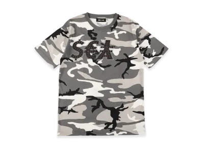 WIND AND SEA Money Sea S/S Tee "WhiteCamo"