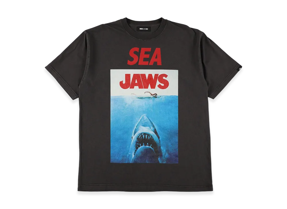 WIND AND SEA x JAWS S/S Tee "Black"
