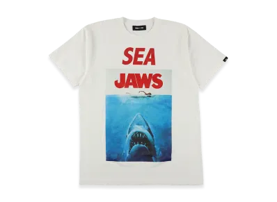 WIND AND SEA x JAWS S/S Tee "White"