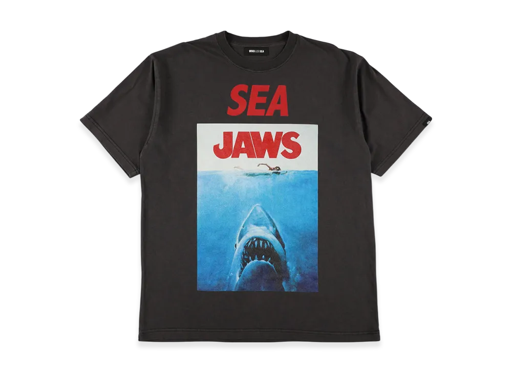 WIND AND SEA x JAWS S/S KID Tee "Black"