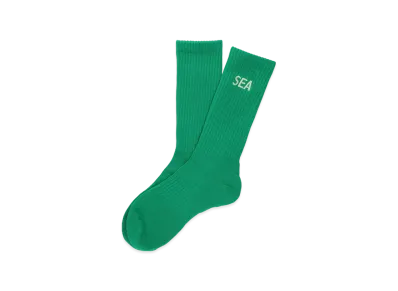 WIND AND SEA ESS Socks "Green"