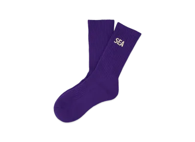 WIND AND SEA ESS Socks "Purple"