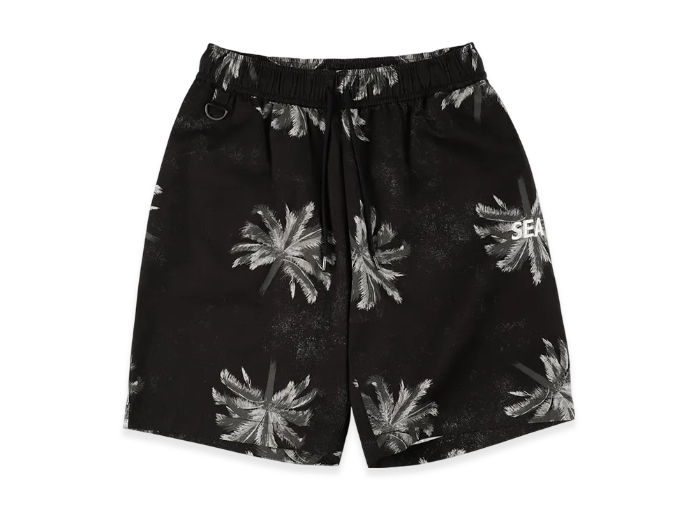 WIND AND SEA Palm Tree Short "Black"