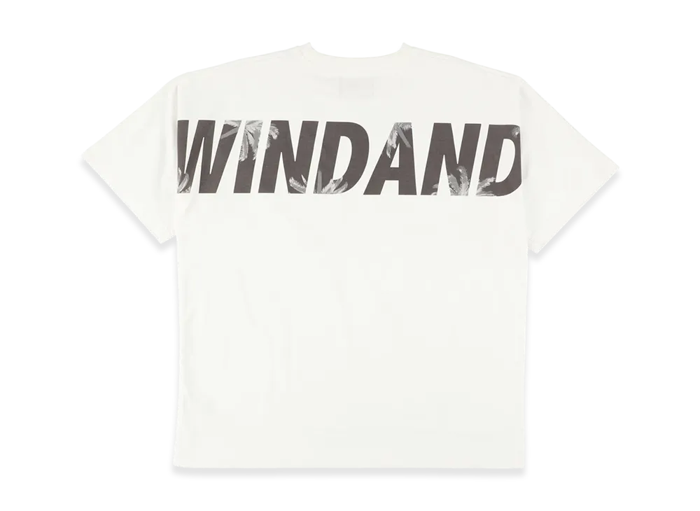 WIND AND SEA Palm Tree Wind And Logo S/S Tee "White"