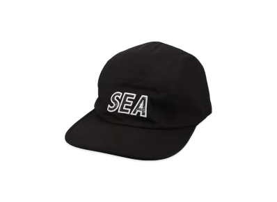WIND AND SEA Palm Tree Camp Cap "Black"