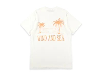 WIND AND SEA Palm Tree Logo S/S Tee "White"