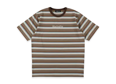 WIND AND SEA Mulch Border Logo S/S Tee "Brown"