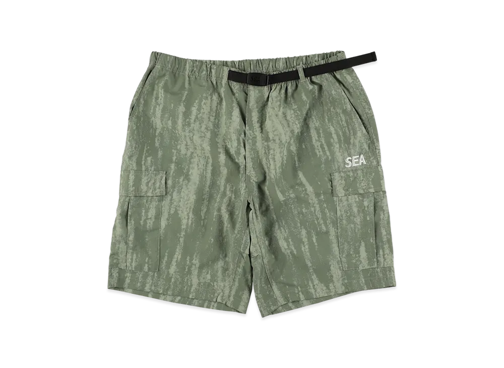 WIND AND SEA ESS Cargo Shorts "Sage/Green"