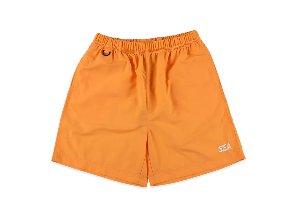 WIND AND SEA Nylon Shorts "Orange"