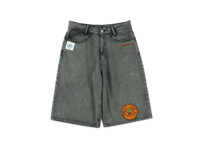 WIND AND SEA x PaRappa the Rapper x DE LA SOUL Denim Short "Blue"