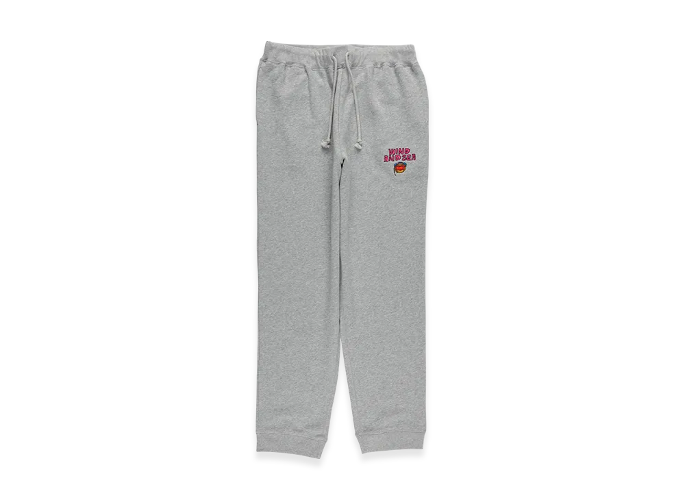 ウィンダンシー x パラッパラッパー x デラソウル スウェットパンツ "グレー"