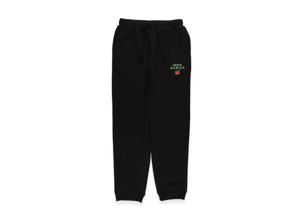 WIND AND SEA x PaRappa the Rapper x DE LA SOUL Sweatpant "Black"