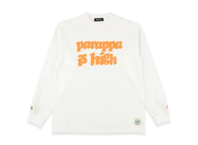 WIND AND SEA x PaRappa the Rapper x DE LA SOUL Logo L/S Tee "White"