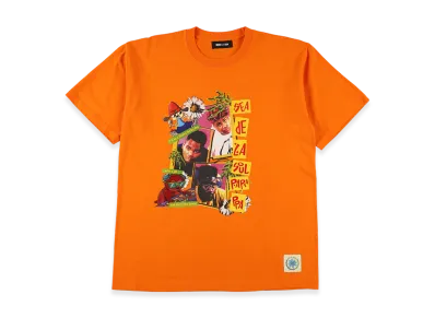 WIND AND SEA x PaRappa the Rapper x DE LA SOUL S/S Tee "Orange"