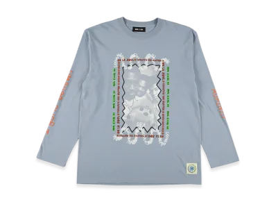 WIND AND SEA x PaRappa the Rapper x DE LA SOUL L/S Tee "Blue"