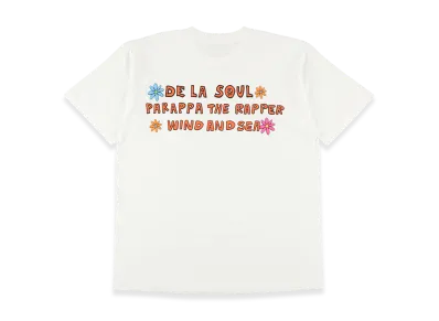 WIND AND SEA x PaRappa the Rapper x DE LA SOUL Pocket S/S Tee "White"