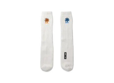WIND AND SEA x PaRappa the Rapper x DE LA SOUL Tube Socks "White"