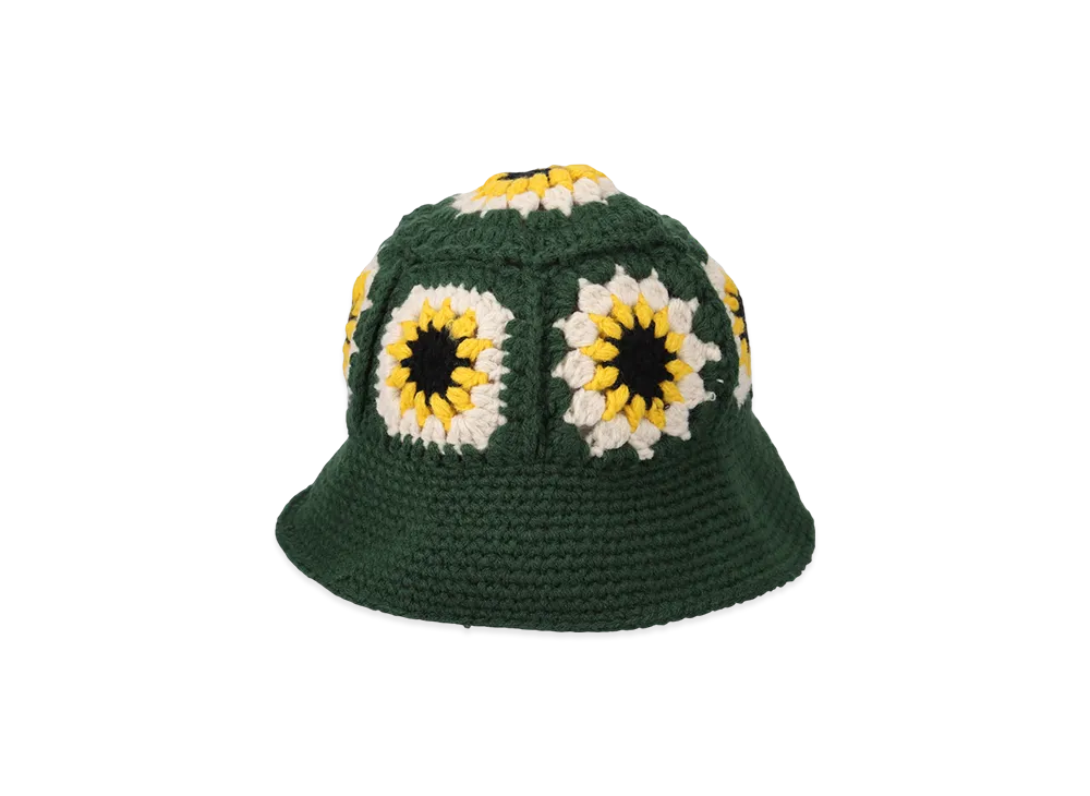 WIND AND SEA x PaRappa the Rapper x DE LA SOUL Crochet Hat "Khaki"