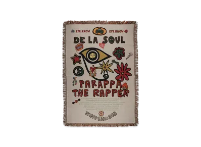 WIND AND SEA x PaRappa the Rapper x DE LA SOUL Blanket "Multi"