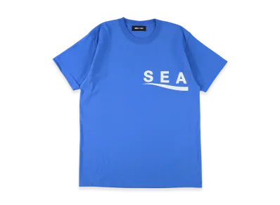 WIND AND SEA Blue Sweat S/S Tee "Blue"