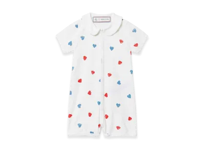 WIND AND SEA x PETIT BATEAU Print Short Sleeve Rompers "Multicolor"