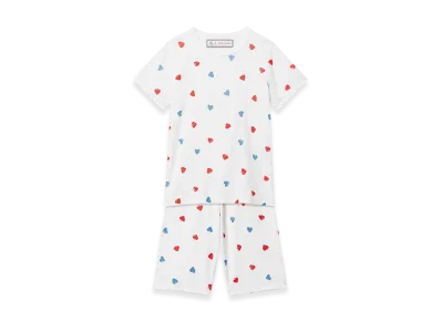 WIND AND SEA x PETIT BATEAU Print Short Sleeve Pajama "Multicolor"