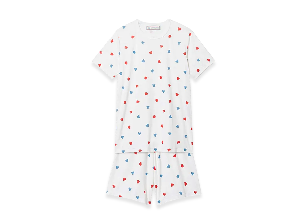 WIND AND SEA x PETIT BATEAU Print Short Sleeve Pajama "Multicolor"