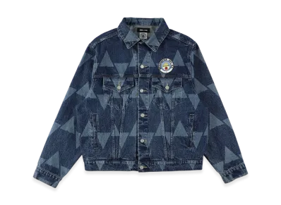 WIND AND SEA Man City Denim Jacket "Indigo"
