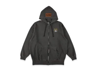 WIND AND SEA Man City Zip Up Sweatshirt "Black"